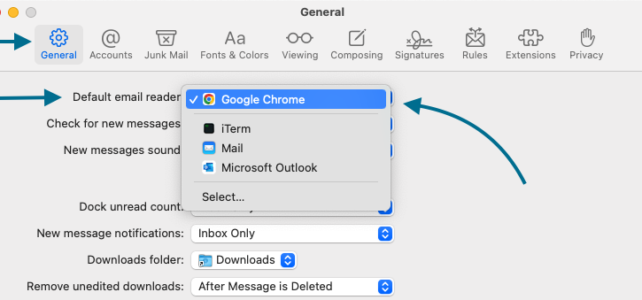 Change Default Email App on Mac, Windows, Linux, Chrome, Firefox, and Safari