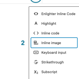 How to Add Images and Code Blocks Inside a List in WordPress Block Editor